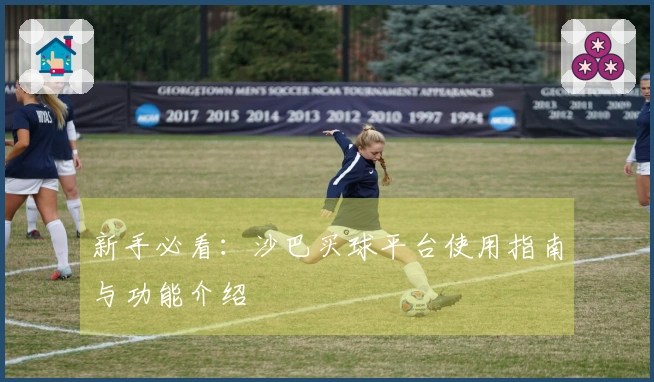 新手必看：沙巴买球平台使用指南与功能介绍